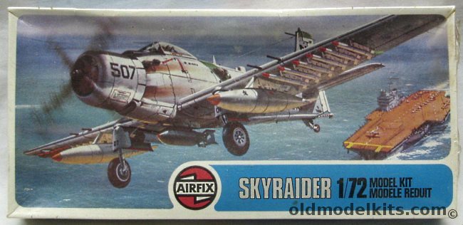 Airfix 1/72 Douglas A-1J Skyraider, 02030-7 plastic model kit